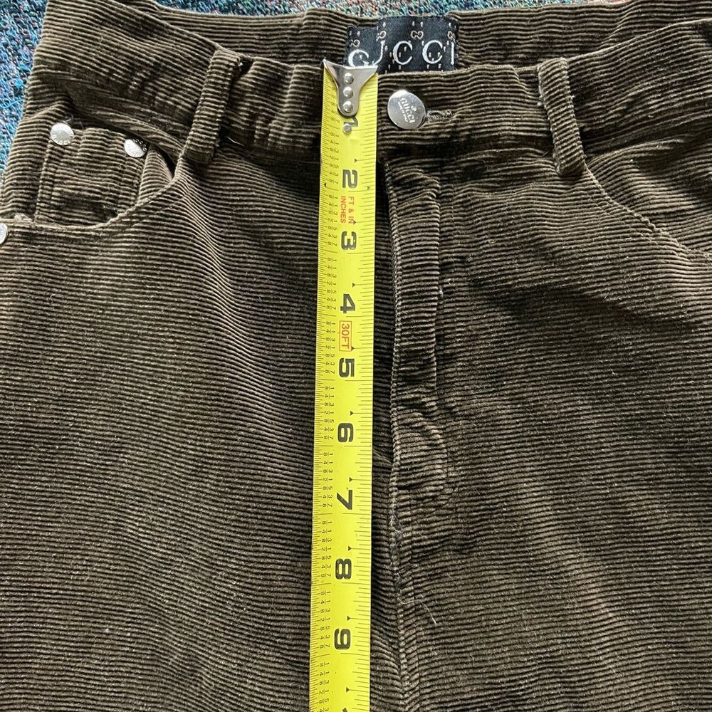 Gucci Olive Straight Leg Pants - Picture 13 of 16